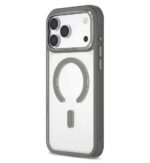 Διάφανη Μαγνητική Θήκη MagSafe με Χρωματιστό Πλαίσιο & Ενισχυμένες Γωνίες για iPhone 17 Pro Max