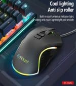 Earldom ET-KM9 RGB Gaming Ποντίκι Μαύρο - Image 3