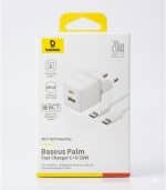 Baseus Φορτιστής με Θύρα USB-A και Θύρα USB-C 20W Power Delivery / Quick Charge 3.0 - Image 6