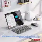 Earldom ET-KB6 Ασύρματο Bluetooth Πληκτρολόγιο για Tablet Αγγλικό US - Image 4