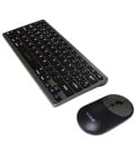 Aoas A-1011 Ασύρματο Bluetooth Σετ Πληκτρολόγιο & Ποντίκι