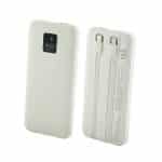 Powerbank Erdom με Ενσωματωμένα Καλώδια Type C, Lightning & Θύρα USB-A 22.5W Fast Charging