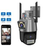 Jortan JT-9687 Ασύρματη Κάμερα Ασφαλείας IP Wi-Fi PTZ Εξωτερικού Χώρου Full HD - Image 2