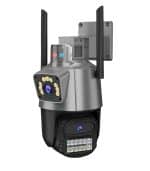 Jortan JT-9687 Ασύρματη Κάμερα Ασφαλείας IP Wi-Fi PTZ Εξωτερικού Χώρου Full HD