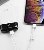 Καλώδιο Φόρτισης & Μεταφοράς Δεδομένων Hoco X31 USB σε Lightning με Βάση 1m Άσπρο - Image 6