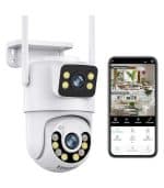 Jortan JT-9697 Ασύρματη Κάμερα Ασφαλείας IP Wi-Fi PTZ Εξωτερικού Χώρου Full HD - Image 2
